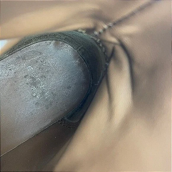 GIVENCHY Womens (6) Leather Chain Moto Combat Ankle Zip Boot Grunge Y2K Bag - Picture 11 of 12